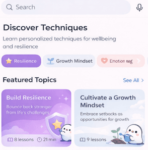 Student Learning & Wellbeing Space